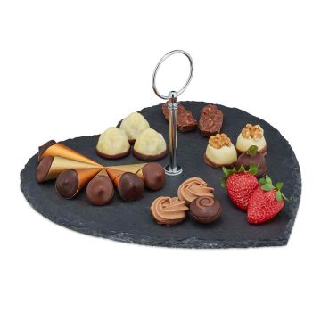 Serveerimisalus Relaxdays 10030735.0, 25 × 12,5 × 25,5 cm