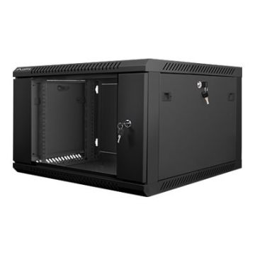 Seinale paigaldatav 19-tolline serverikapp Lanberg WF01-6606-10B, 6U