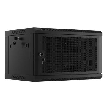 Seinale paigaldatav 19-tolline rack-kapp Lanberg WF01-6406-23B, 6U