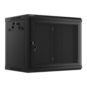Seinale paigaldatav 19-tolline rack-kapp Lanberg WF01-6409-23B, 9U