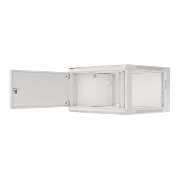 Seinale paigaldatav 19-tolline rack-kapp Lanberg WF01-6606-00S, 6U