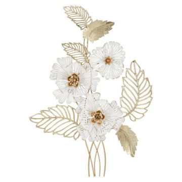 Dekoratiivne seinapaneel Whity, 54 × 73,7 × 6,4 cm