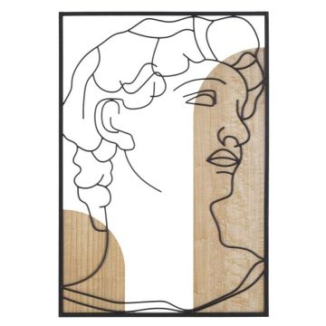 Seinapaneel David, 55 × 80 × 2 cm