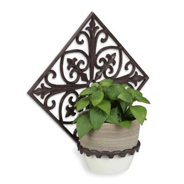 Seinapotihoidik Relaxdays 10026424.0, 1 tk, 34,5 × 34,5 × 17,5 cm