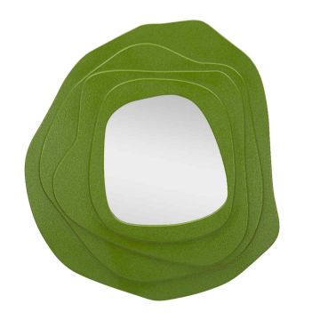 Seinapeegel Dalia, Roheline, 90 × 97 × 4 cm
