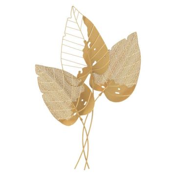 Seinakaunistus Autumn Leaf Gold, 53 × 84,5 × 4 cm