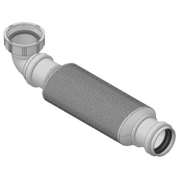 Sifoon DUCO Siphon flat Energy & Eco