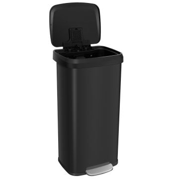 Trash bin, 68 l, with pedal, 40 × 78 × 38 cm