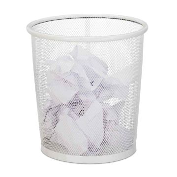 Prügikast Relaxdays 10032565.0, 1 tk, Ø 25 × 30 cm