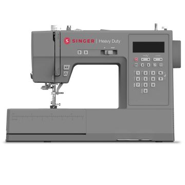 Õmblusmasin Singer HD6705C Heavy Duty Sewing Machine, 200 õmbluspistet, 1 nööpauk, Hall