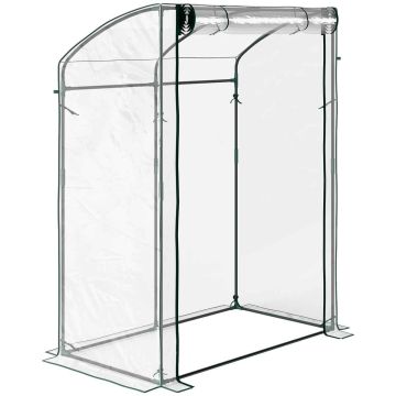Прозрачная теплица Outsunny 128x70x170 см.