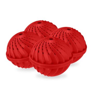 Набор мячей для стирки Relaxdays 10045739.0, 4 шт, Ø 10,5 × 9 см