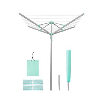 Pesukuivatusrest SONGMICS, 45 m nöör, 139,2 × 182 × 139,2 cm