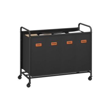 Pesukorv SONGMICS, 2 sektsiooni, 79 × 91 × 40 cm