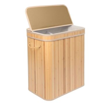 Pesukorv Relaxdays, 100 l, 52 × 63 × 32 cm