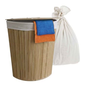 Pesukorv Relaxdays 10052219_126, kolmnurkne kaanega, 80 l, 36 × 60 × 36 cm