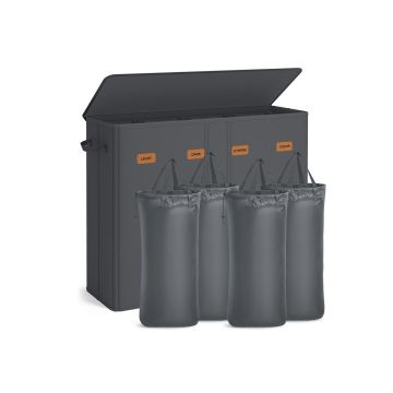 Pesukorv SONGMICS, 3 sektsiooni, 84 × 75 × 33 cm