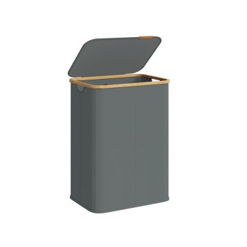 Pesukorv SONGMICS, 40 l, kaanega, Hall, 52 × 38,5 × 70,5 cm