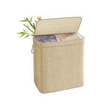 SONGMICS laundry basket, 90 l, 67 × 44 × 61 cm