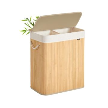 Pesukorv SONGMICS, 95 l, kaanega, 52 × 32 × 61 cm