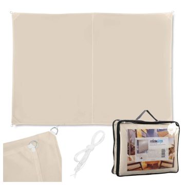 Тент от солнца Relaxdays, 4 крюка, 350 × 450 см