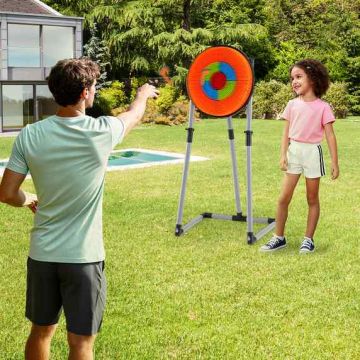 Dartboard and Throwing Set, 4-Piece, 22 × 46.5 × 21 inches