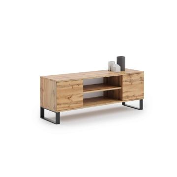 TV-laud Focus RTV 155x49x40 cm, naturaalse puidu värv