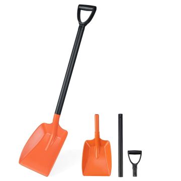 Snow shovel, 3-piece, 111 × 25.5 × 13 cm
