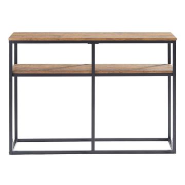 Konsoollaud 107x36x77cm., must/pruun värv