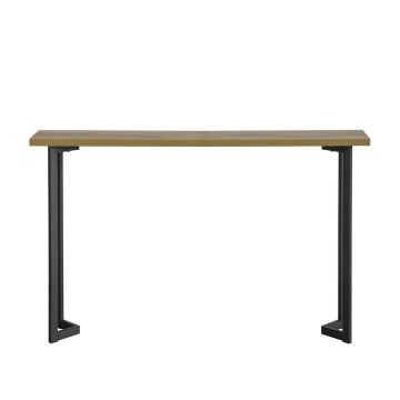Konsoollaud 120x20x75cm., must/pruun värv