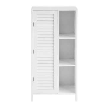 Vannitoa kapp 48x24x96cm., valge värvusega