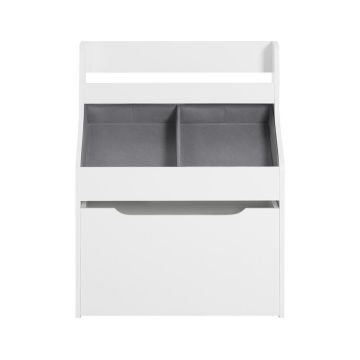 Laste riiul 32x80x63cm., valge/hall värv