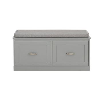 Esiku pink 98x37x49cm., hall/hõbedane värv