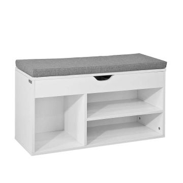 Esiku pink 80x30x46cm., valge/hall värv