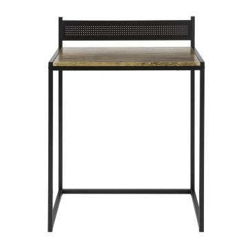 Kirjutuslaud 70x50x90cm., musta/pruuni värvi
