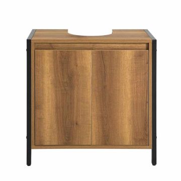 Valamu alune kapp 60x30x60cm., pruun/must värv