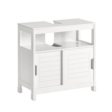 Valamu alune kapp 60x30x60cm., valge värvusega