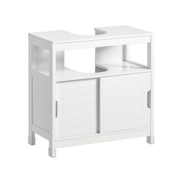Valamu alune kapp 60x30x60cm., valge värvusega