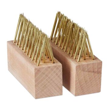 Aiaharjade komplekt Relaxdays 10025389.0, 2 tk, 10 × 7,5 × 3,5 cm
