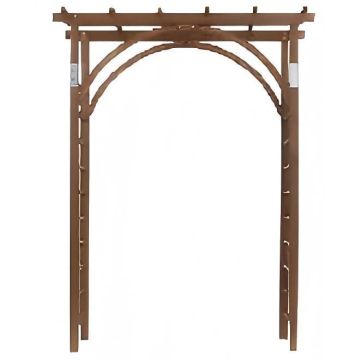 Garden arch, with flat roof, 63 × 24 × 85 in