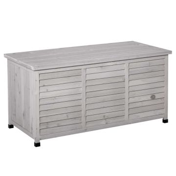 Садовый ящик Outsunny 127x56x60 см, серого цвета