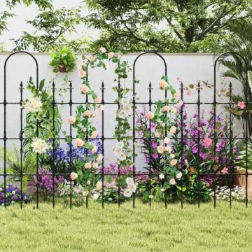 Garden trellis for climbing plants, 146 × 186 cm