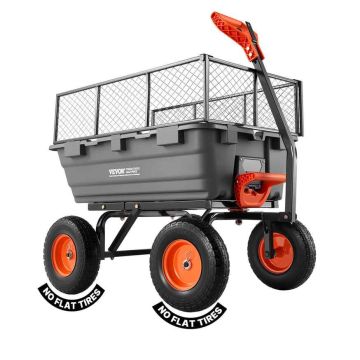 Aia kallutuskäru VEVOR TC4273C, 544 kg, 110 × 66 × 79 cm