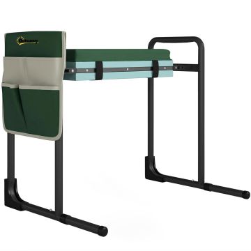 Садовый стул для работы на коленях, 2 в 1, Зелёный, 60,5 × 50 × 29 см