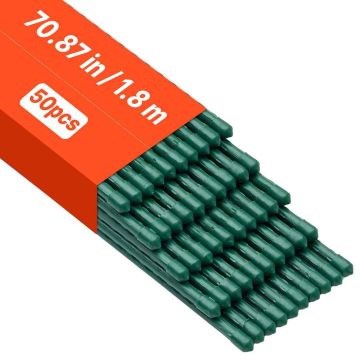Aiavaiapostid VEVOR CSP11-1800-50, 50 tk, Ø 11 × 180 cm