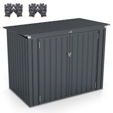 Garden shed, 2 doors, 172 × 130 × 95.5 cm