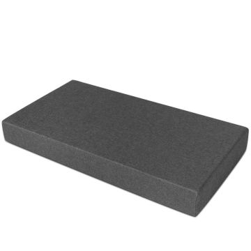 Garden cushion with cover, 120x60 cm, waterproof