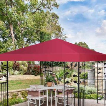 Garden pavilion canopy 300 x 300 cm, UV and rain resistant