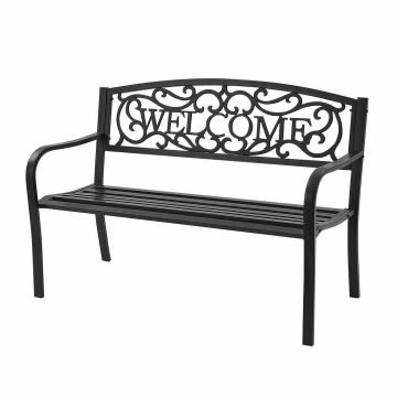 Garden bench, Bronze