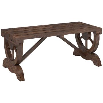 Aiapink Outsunny 98x50x39.5cm., pruun